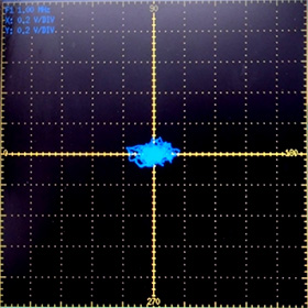 図11b 渦流信号（1MHz）良品の画像