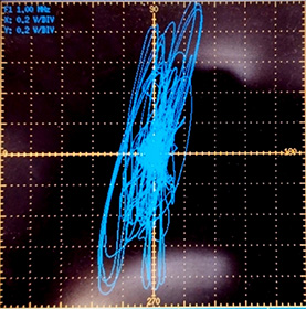 図19e 渦流信号 大キズの画像