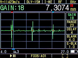 従来機種では対応できなかった音速10,000m/s以上の材料も測定可能の画像